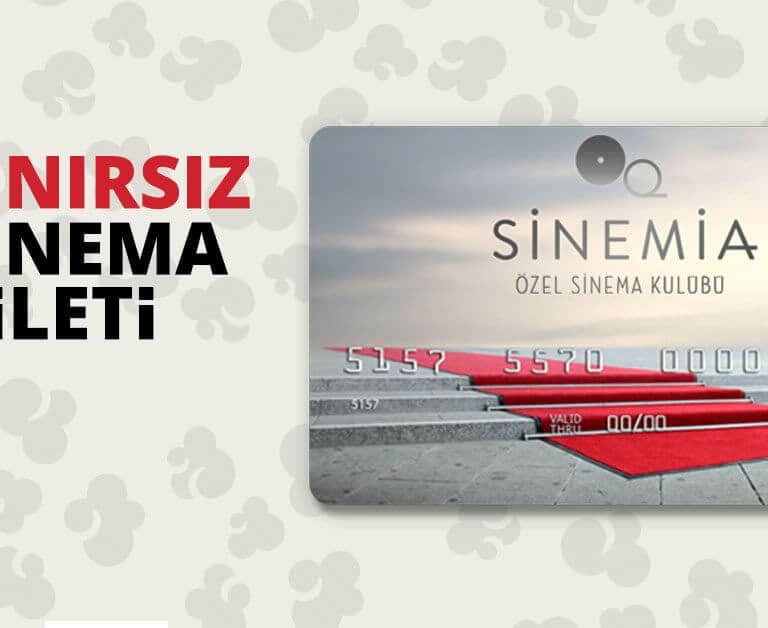 Sınırsız Sinema Biletli Sinemia